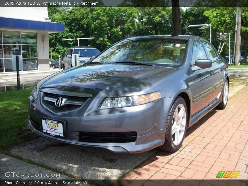 Anthracite Metallic / Parchment 2005 Acura TL 3.2