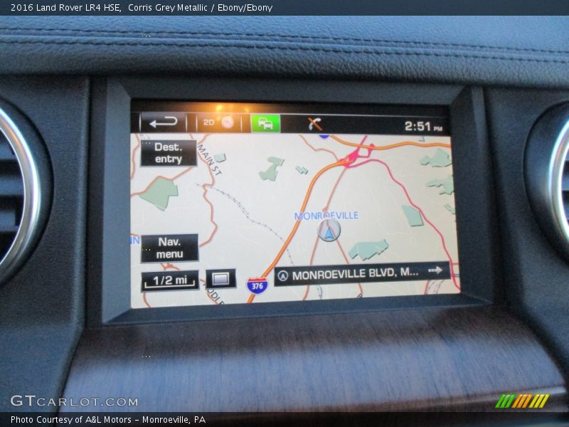 Corris Grey Metallic / Ebony/Ebony 2016 Land Rover LR4 HSE