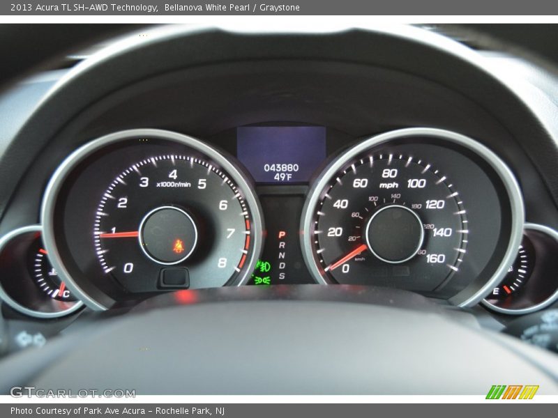Bellanova White Pearl / Graystone 2013 Acura TL SH-AWD Technology
