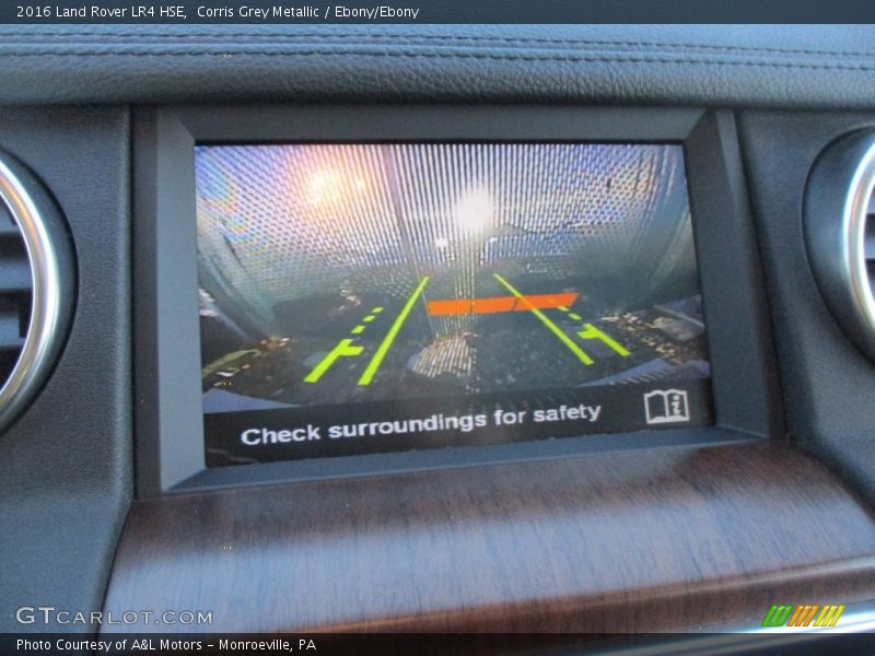 Corris Grey Metallic / Ebony/Ebony 2016 Land Rover LR4 HSE