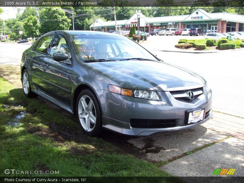 Anthracite Metallic / Parchment 2005 Acura TL 3.2