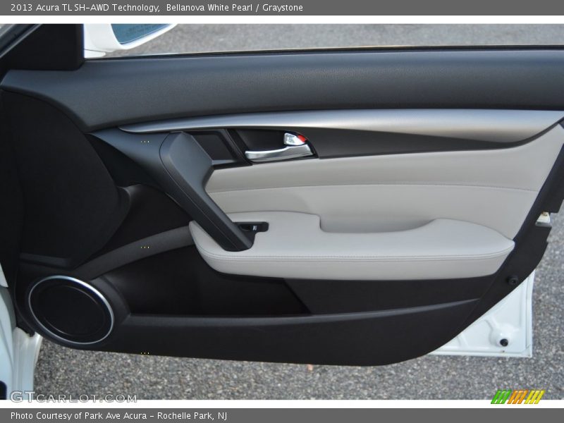 Bellanova White Pearl / Graystone 2013 Acura TL SH-AWD Technology