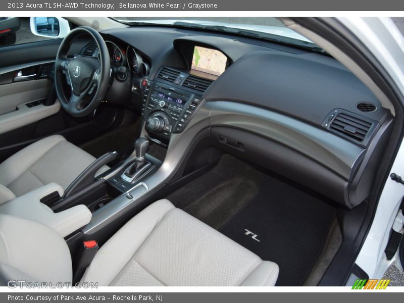 Bellanova White Pearl / Graystone 2013 Acura TL SH-AWD Technology