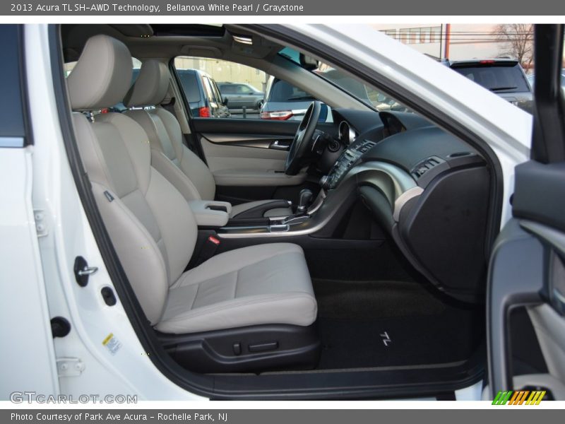 Bellanova White Pearl / Graystone 2013 Acura TL SH-AWD Technology