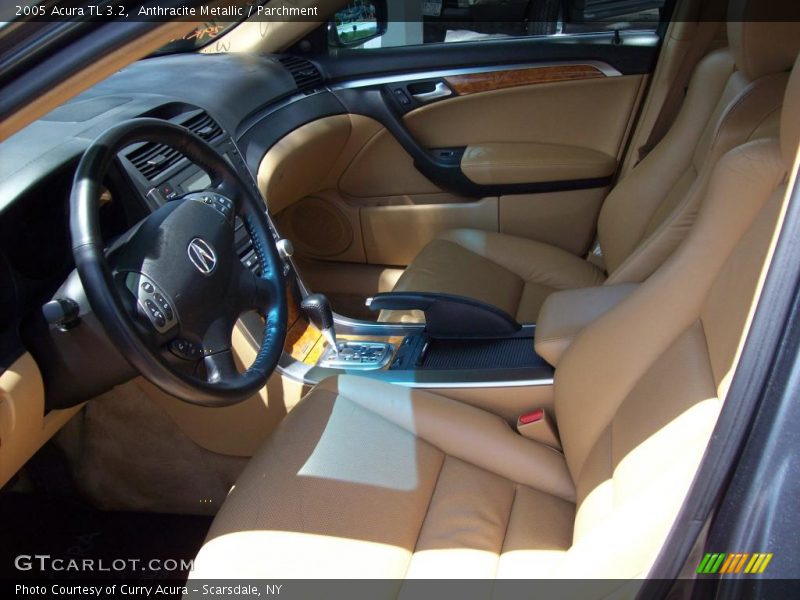 Anthracite Metallic / Parchment 2005 Acura TL 3.2