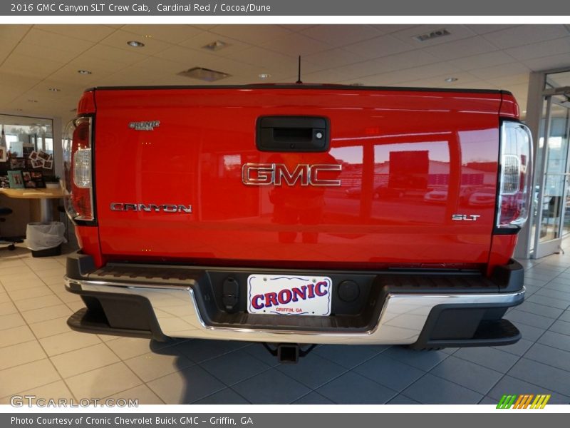 Cardinal Red / Cocoa/Dune 2016 GMC Canyon SLT Crew Cab