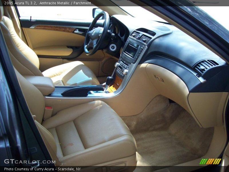 Anthracite Metallic / Parchment 2005 Acura TL 3.2