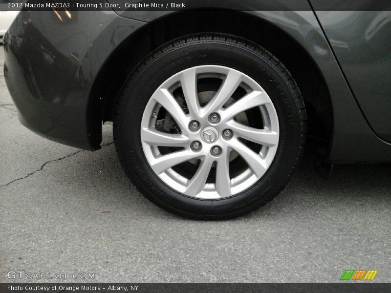 Graphite Mica / Black 2012 Mazda MAZDA3 i Touring 5 Door