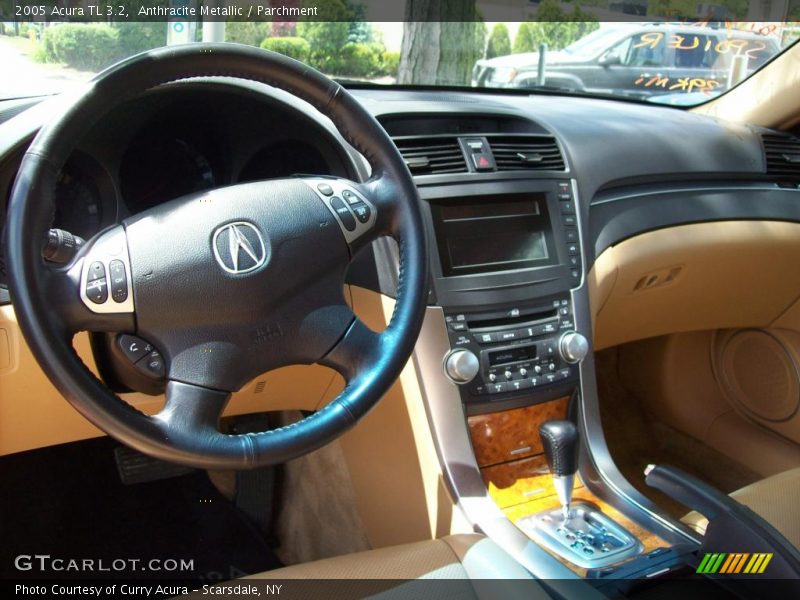 Anthracite Metallic / Parchment 2005 Acura TL 3.2