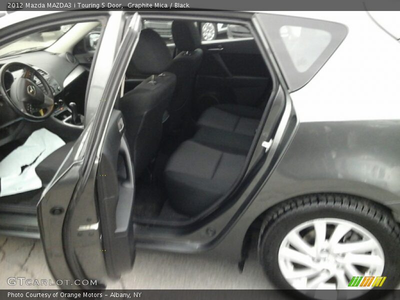 Graphite Mica / Black 2012 Mazda MAZDA3 i Touring 5 Door
