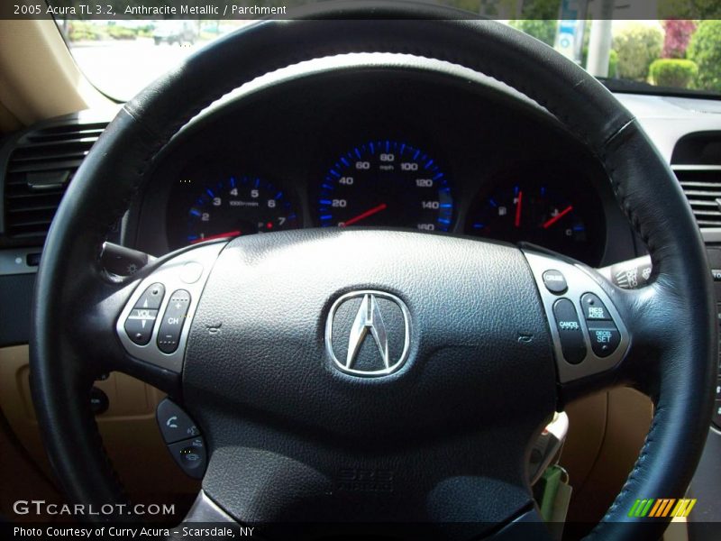 Anthracite Metallic / Parchment 2005 Acura TL 3.2