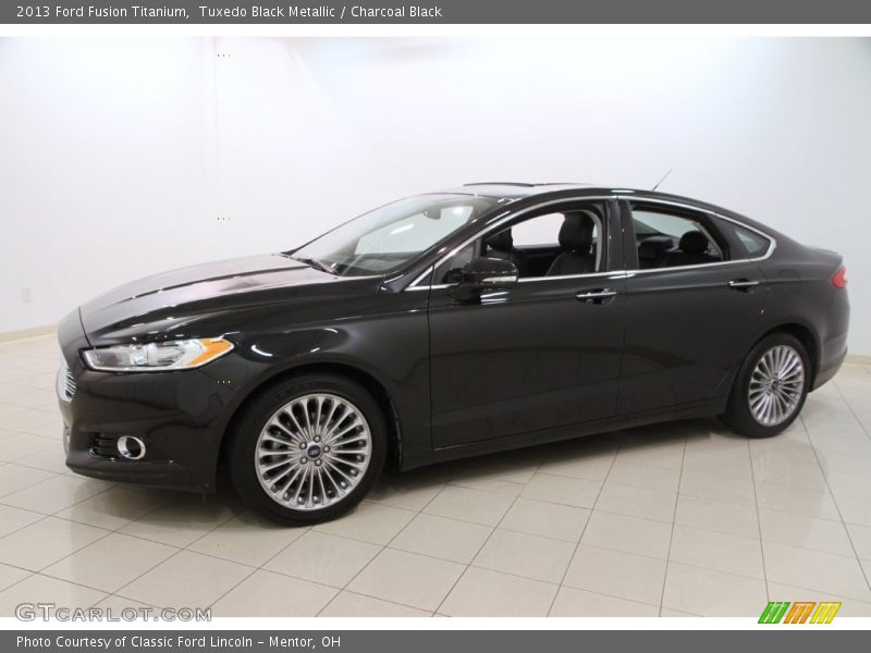 Tuxedo Black Metallic / Charcoal Black 2013 Ford Fusion Titanium