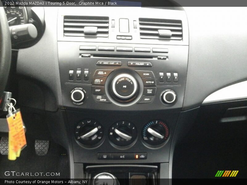 Graphite Mica / Black 2012 Mazda MAZDA3 i Touring 5 Door