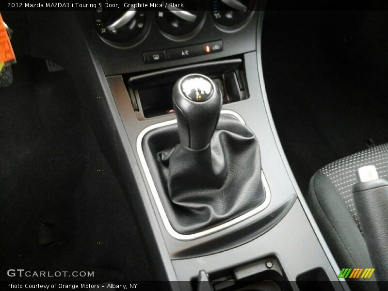 Graphite Mica / Black 2012 Mazda MAZDA3 i Touring 5 Door