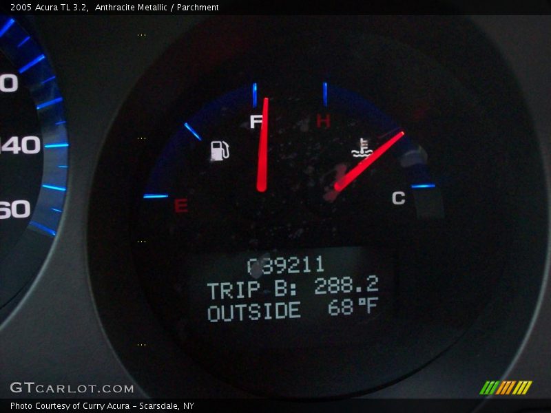 Anthracite Metallic / Parchment 2005 Acura TL 3.2