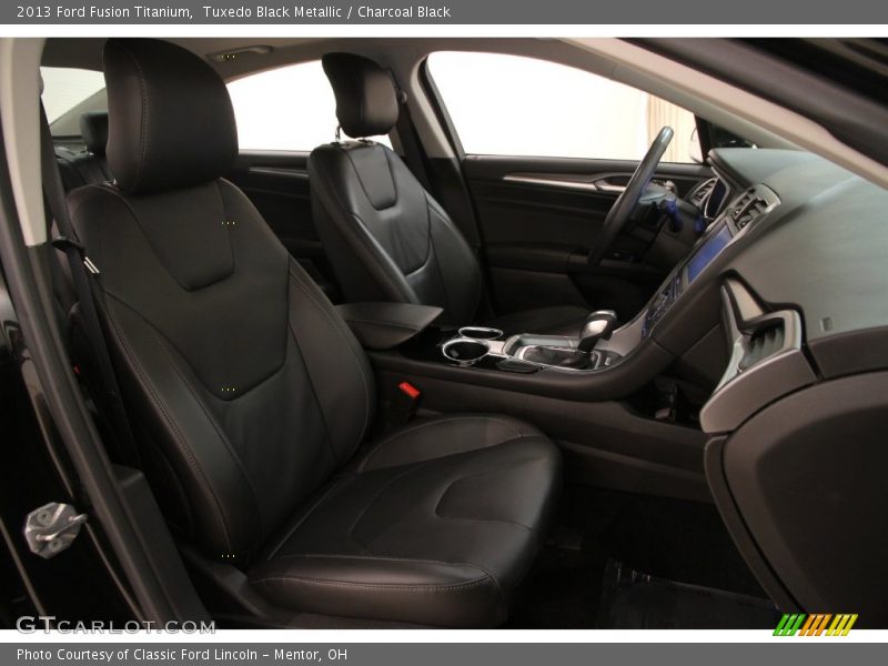 Tuxedo Black Metallic / Charcoal Black 2013 Ford Fusion Titanium