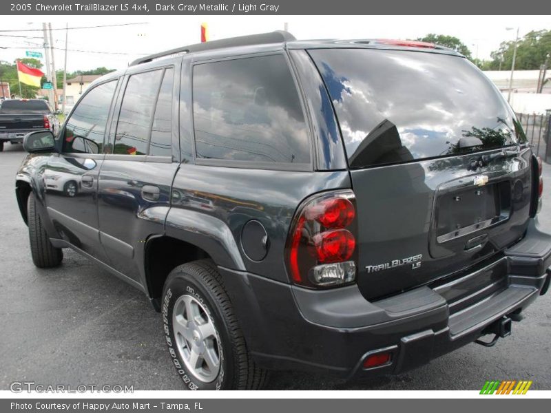 Dark Gray Metallic / Light Gray 2005 Chevrolet TrailBlazer LS 4x4