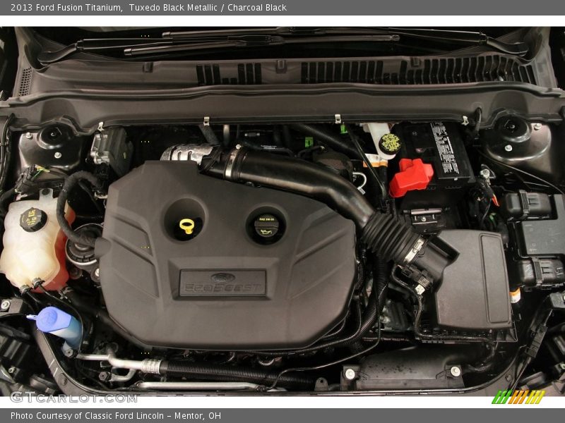 Tuxedo Black Metallic / Charcoal Black 2013 Ford Fusion Titanium