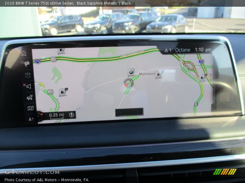 Black Sapphire Metallic / Black 2016 BMW 7 Series 750i xDrive Sedan