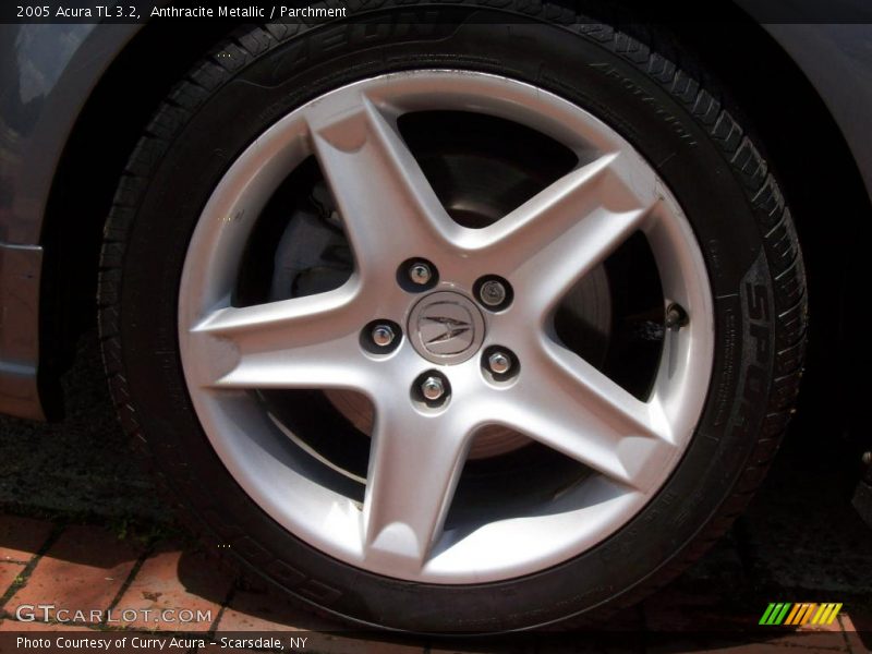 Anthracite Metallic / Parchment 2005 Acura TL 3.2