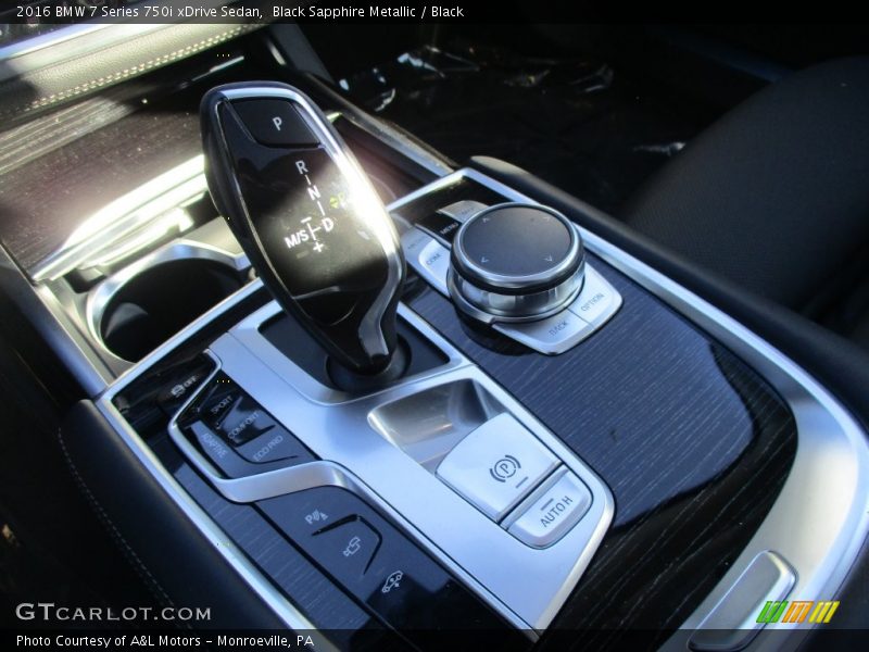 Black Sapphire Metallic / Black 2016 BMW 7 Series 750i xDrive Sedan