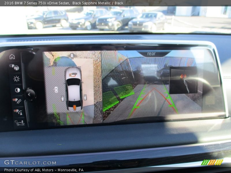 Black Sapphire Metallic / Black 2016 BMW 7 Series 750i xDrive Sedan