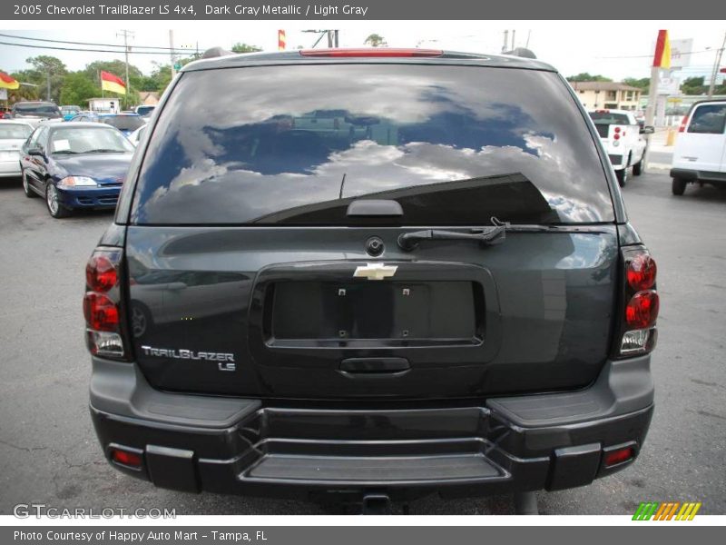 Dark Gray Metallic / Light Gray 2005 Chevrolet TrailBlazer LS 4x4