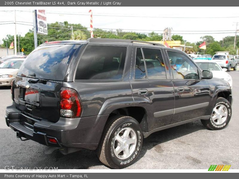 Dark Gray Metallic / Light Gray 2005 Chevrolet TrailBlazer LS 4x4