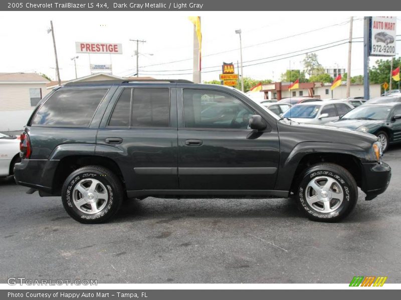 Dark Gray Metallic / Light Gray 2005 Chevrolet TrailBlazer LS 4x4