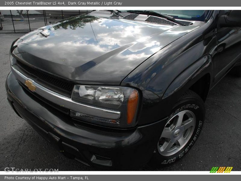 Dark Gray Metallic / Light Gray 2005 Chevrolet TrailBlazer LS 4x4