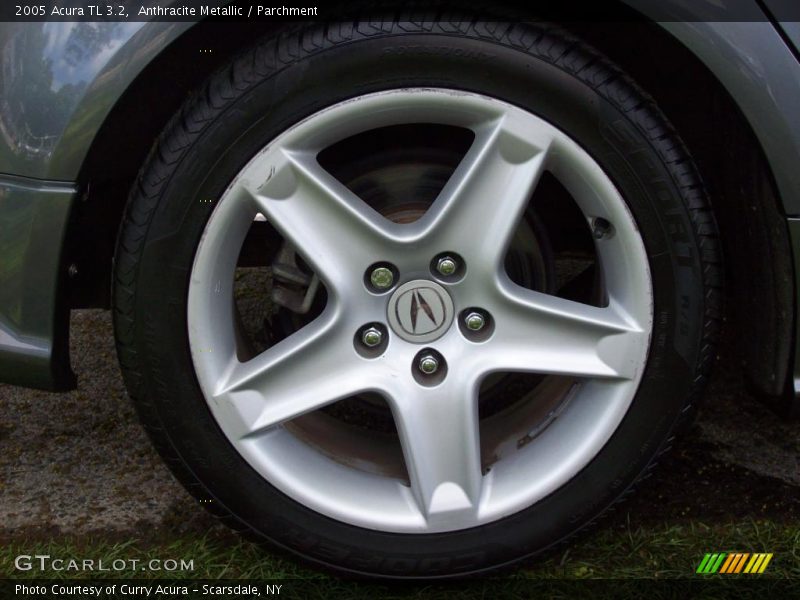 Anthracite Metallic / Parchment 2005 Acura TL 3.2