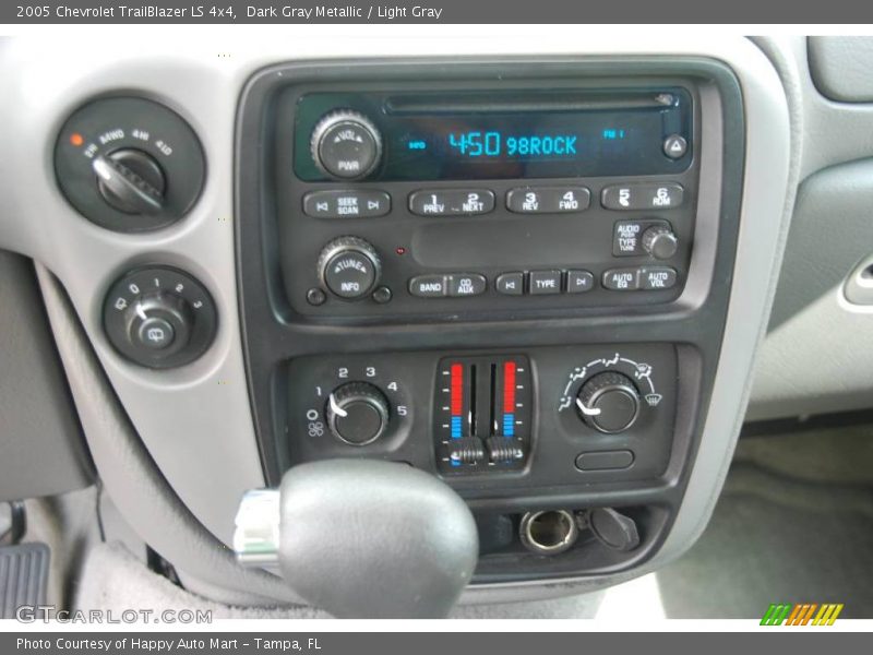 Dark Gray Metallic / Light Gray 2005 Chevrolet TrailBlazer LS 4x4