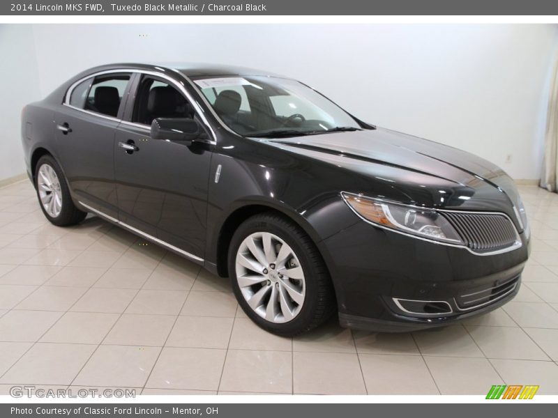 Tuxedo Black Metallic / Charcoal Black 2014 Lincoln MKS FWD
