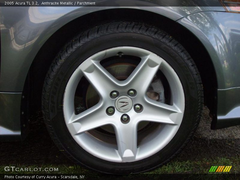Anthracite Metallic / Parchment 2005 Acura TL 3.2