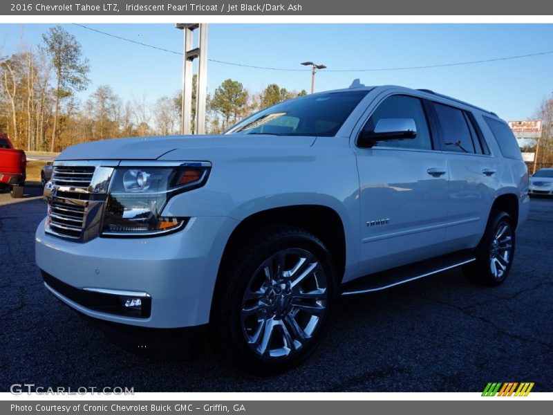 Iridescent Pearl Tricoat / Jet Black/Dark Ash 2016 Chevrolet Tahoe LTZ
