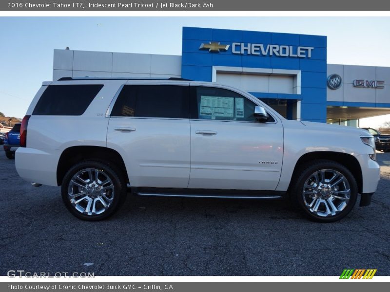 Iridescent Pearl Tricoat / Jet Black/Dark Ash 2016 Chevrolet Tahoe LTZ