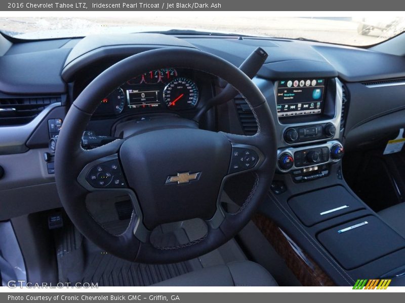 Iridescent Pearl Tricoat / Jet Black/Dark Ash 2016 Chevrolet Tahoe LTZ