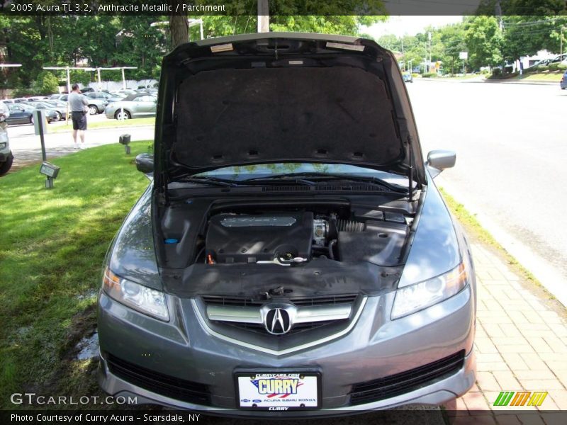 Anthracite Metallic / Parchment 2005 Acura TL 3.2