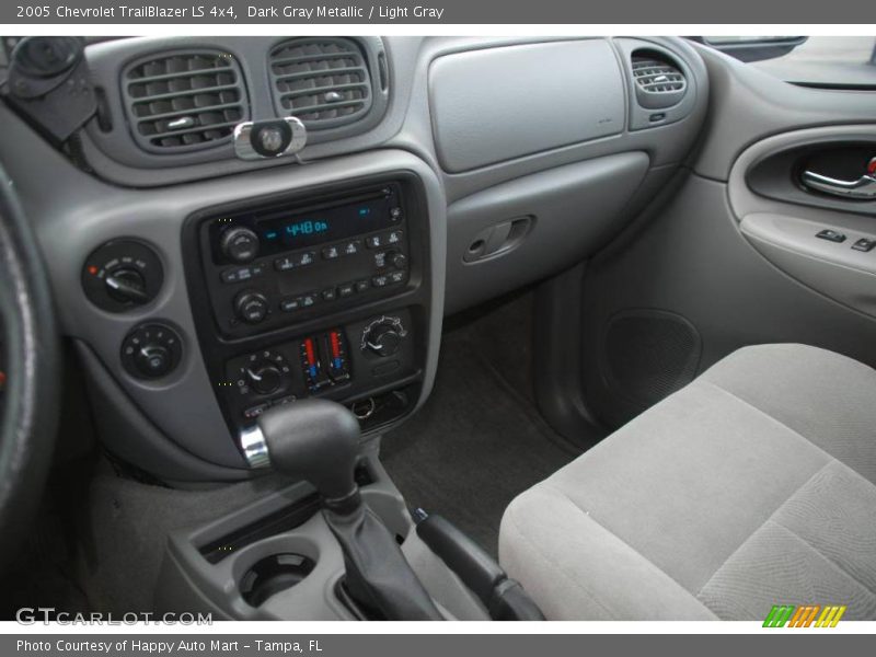 Dark Gray Metallic / Light Gray 2005 Chevrolet TrailBlazer LS 4x4