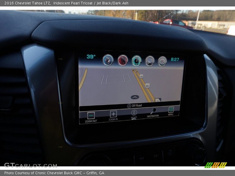 Iridescent Pearl Tricoat / Jet Black/Dark Ash 2016 Chevrolet Tahoe LTZ