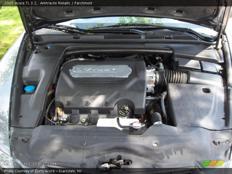 Anthracite Metallic / Parchment 2005 Acura TL 3.2