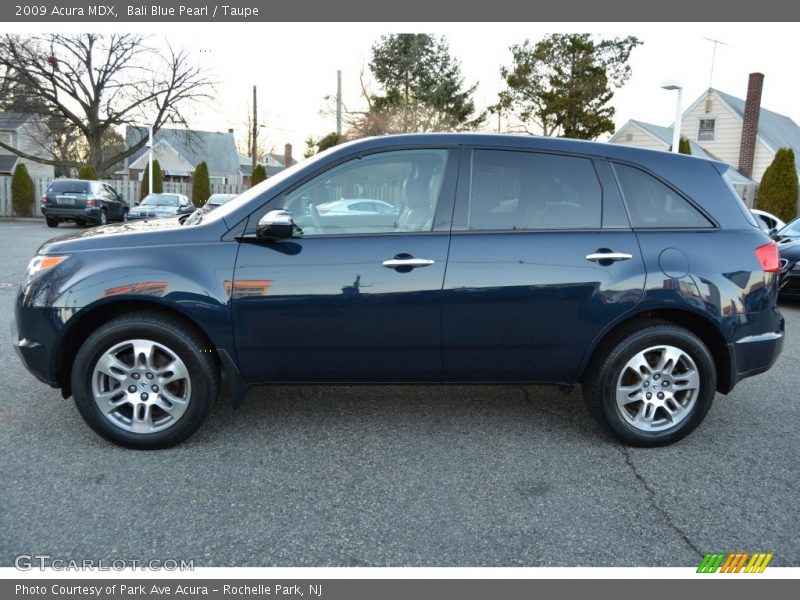 Bali Blue Pearl / Taupe 2009 Acura MDX