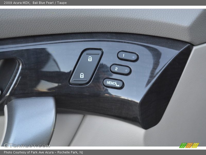 Bali Blue Pearl / Taupe 2009 Acura MDX