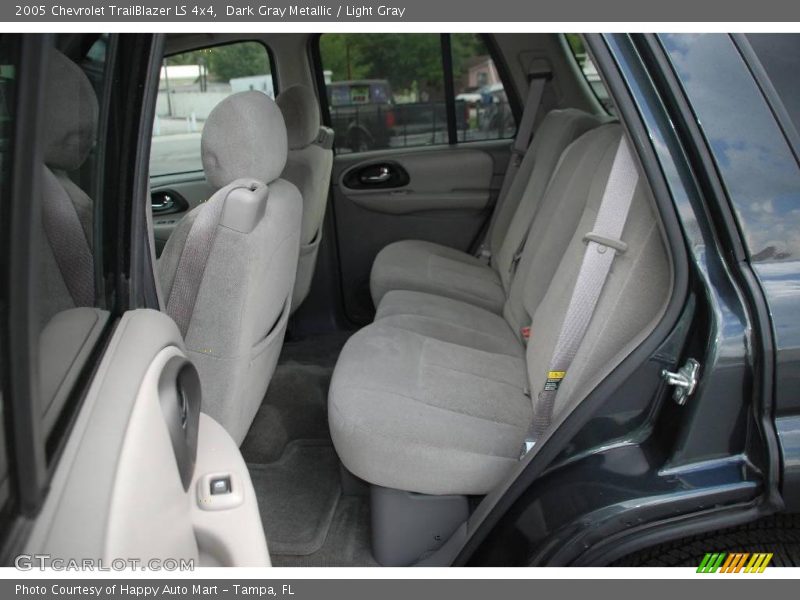 Dark Gray Metallic / Light Gray 2005 Chevrolet TrailBlazer LS 4x4
