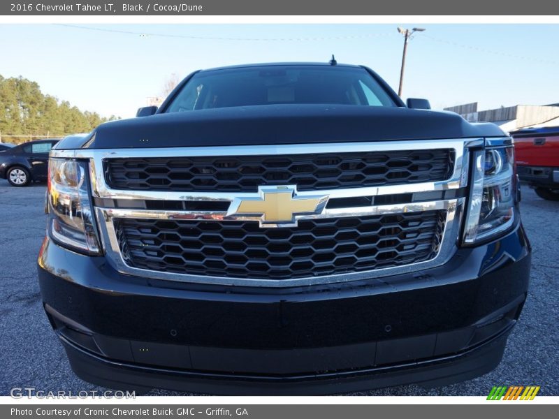 Black / Cocoa/Dune 2016 Chevrolet Tahoe LT
