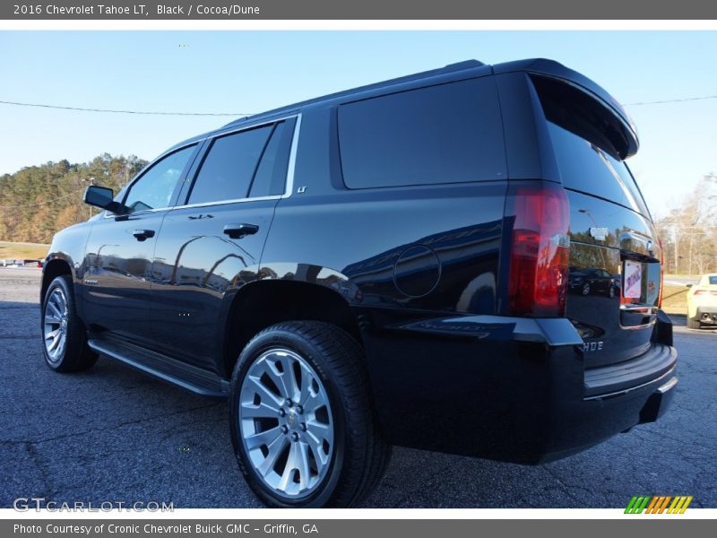 Black / Cocoa/Dune 2016 Chevrolet Tahoe LT