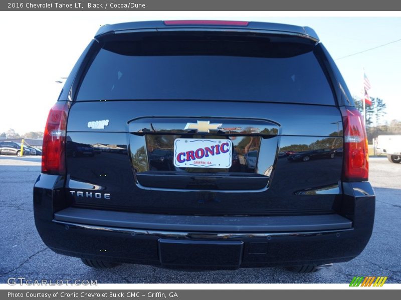 Black / Cocoa/Dune 2016 Chevrolet Tahoe LT