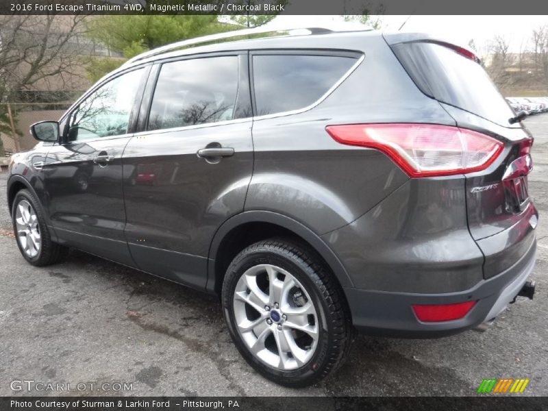 Magnetic Metallic / Charcoal Black 2016 Ford Escape Titanium 4WD