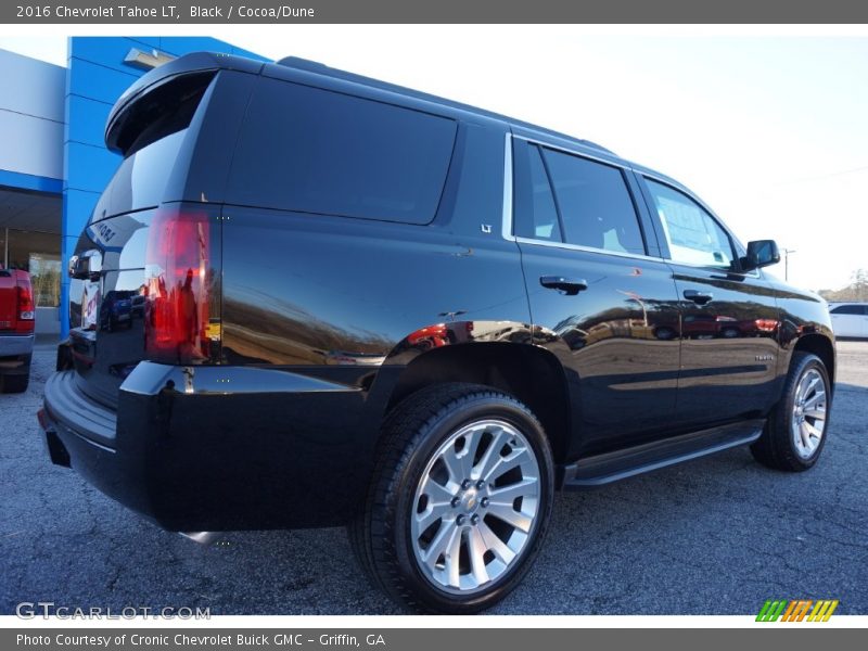 Black / Cocoa/Dune 2016 Chevrolet Tahoe LT