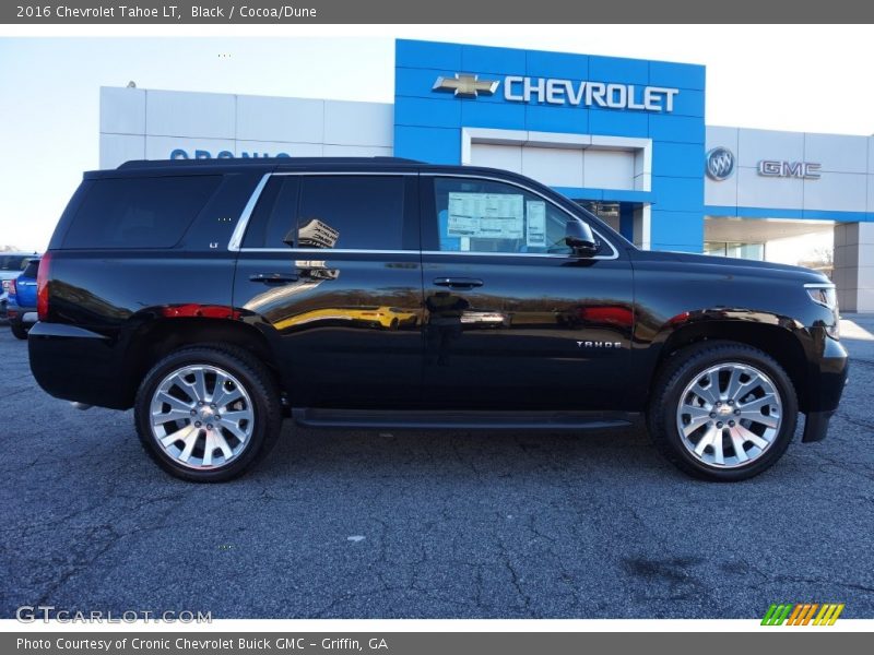 Black / Cocoa/Dune 2016 Chevrolet Tahoe LT